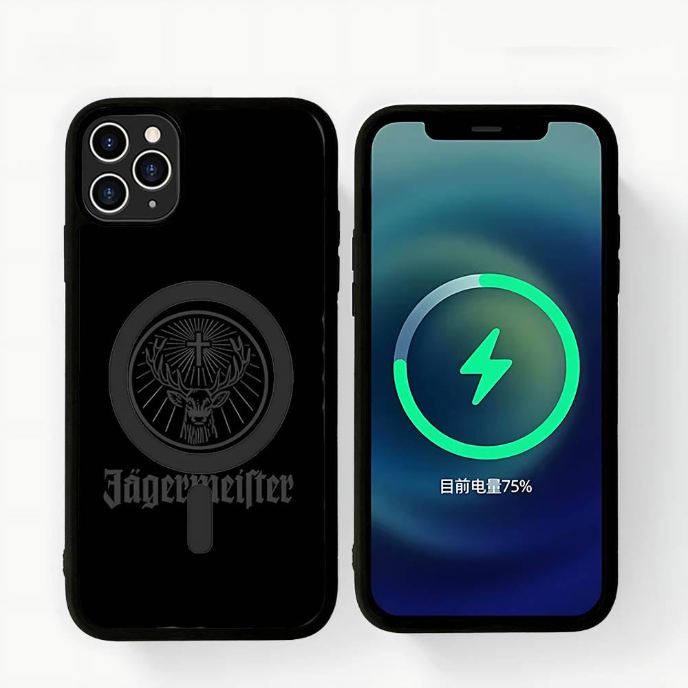 Hot J-Jagermeisters For Magsafe Magnetic Wireless For IPhone 17 Pro Max 15 Plus 14 13 12 11 16 Pro Phone Case