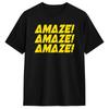 T-shirt Unisexe Project Hail Mary Amaze Jaune Nouveauté Coton Pur Manches Courtes T-shirts Col Rond Hauts Grande Taille