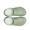 Crocs Bae Clog Wieloryb Wygodne Retro Casualowe Modne Drewniaki Damskie klapki Zielone 207261-3YF