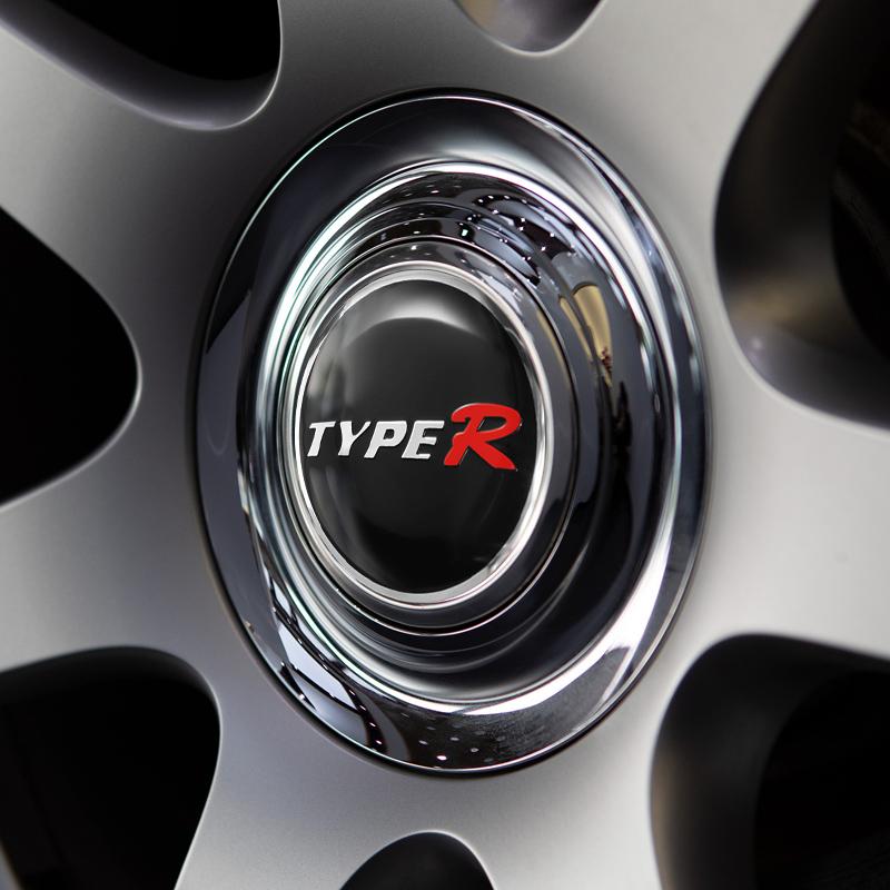 4Pcs Car Wheel Hub Center Metal Decals Sticker Accessories For Honda Civic Fit Jazz Accord Pilot CRV Odyssey Passport City HRV EC5
