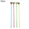 100 ks Držáky na balónky Tyčky Plastové Držáky a Kelímky na Uvazování Balónků Oblouk Výročí Narozeninové Oslavy Promoce Svatba Dekorace