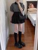 Plus Size Women's High Waist A-Line Skort - Autumn Slimming Collection
