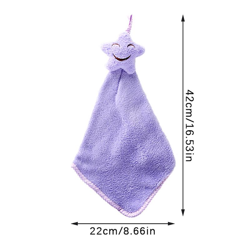 

Впитывающая ткань для кухни, ванной комнаты, подвесное полотенце для рук, коралловое бархатное подвесное полотенце, быстросохнущая мягкая мочалка, аксессуары