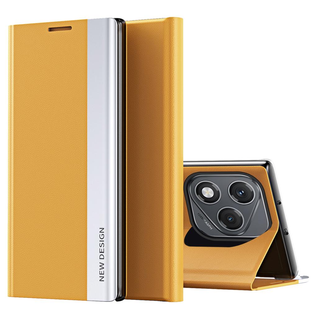 For Honor 400 Lite Deksel Antidrop Lær Telefondeksel med Stativ