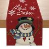 Christmas Table Runner Christmas Party Decor Rectangular Tablecloth for Festival Catering Decoration