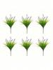 Green Artificial Lavender Photography Props Artificial Plants Non-watering Household Products 6pcs 1 Pack
