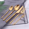 10/15/20/25/30 Stück Gold Geschirr Essgeschirr Edelstahl Besteckset Silber Messer Gabel Löffel Set Küchenutensilien Tafelbesteck
