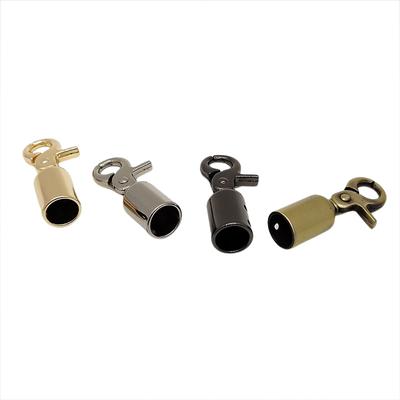 Tashaken Connector Hanger Metalen Gespen Voor Tassen Kwastje Dop Sluiting Handtas Riem Stopper Koord Haak Handtas Hardware Accessoires