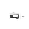 For BMW Z4 E89 09-16 Carbon Fiber Engine Start Switch Key Hole Panel Cover Trim