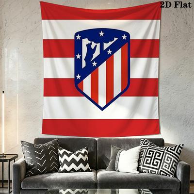 Atleti I Wall Hanging Printed Fabric Blanket Decorative Tapestries for Bedroom Living Room Home Decor