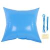 Pool Pillow for Above Ground Pool PVC Pool Cover Air Pillow with 2 Ropes Winterizing Ice Equalizer Inflated Closing Winter Kit Square