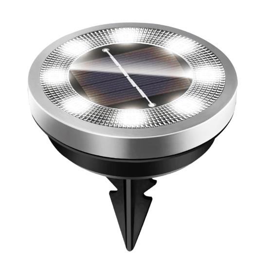 

Solar Powered Garden Lights Underground Pathway Lighting for Yard Waterproof Decorative Landscape Lamp for Lawn Walkway Driveway Outdoor Lighting 1pc White Light.