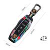 Zinc Alloy Car Remote Key Case Racing Style Design Cover For Porsche Cayenne 911 996 Macan Panamera Boxster 986 987 981 Sticker