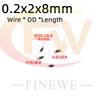 10PCS  Wire 0.2mm Length 5-50mm Stainless Steel  Mini Spring  DIY Mechanical Samll  Tension Spring