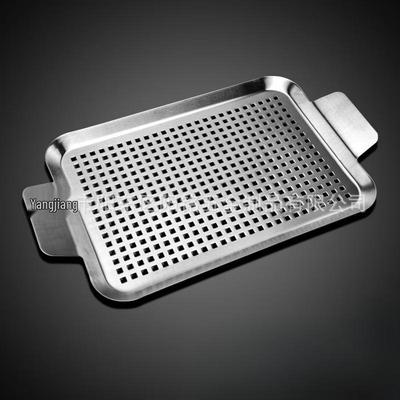 Multifunctional Stainless Steel BBQ Grill Pan