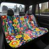 Universal Waterproof Auto Seat Covers Digital Abstract Print Airbag Compatible Front Rear Seat Covers Non-Slip Durable Interior Protectors