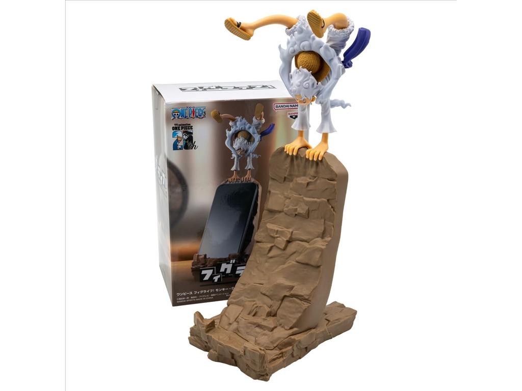 Banpresto Monkey D. Luffy Gear 5 One Piece Action Figure FL Vol.2 10cm BP28701P Multicolor Collectible Figure Perfect for Anime Fans