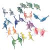 12 Paar Hars Hangende Drop Oorbellen Punk Cool Dinosaurus Oorbellen voor Vrouwen Meisje