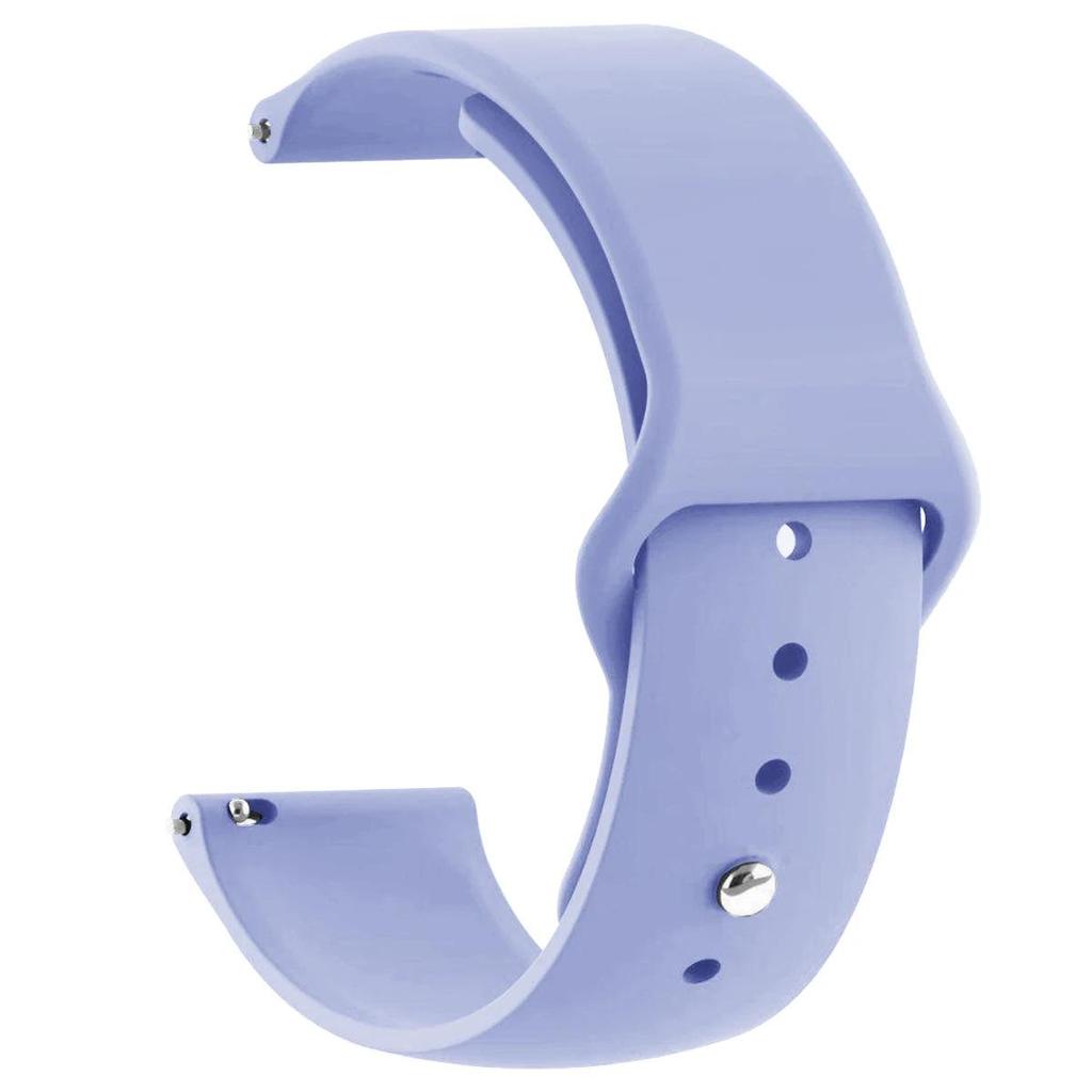 Universal Silicone Sport Watch Strap for 18/20/22mm Samsung Galaxy & Huawei