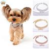 Animal de compagnie avec collier en diamant chaîne de cou pour chien chaîne chat-chien collier de Noël collier pour chat collier décoratif pour chien accessoires pour animaux de compagnie