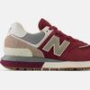 New Balance Sneakers Unisex 574 Legacy Bordeauxrot Beige