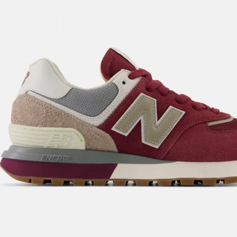 New Balance Sneakers Unisex 574 Legacy Bordeauxrot Beige