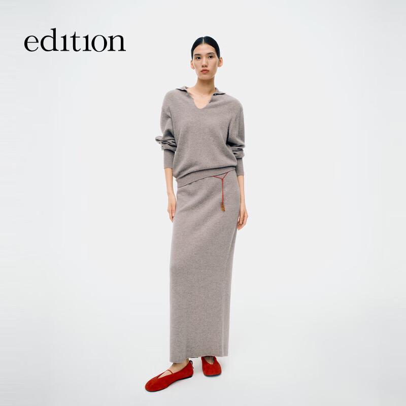 

Світшот на комірі з вовняної суміші Edition x Samuel Gui Yang M