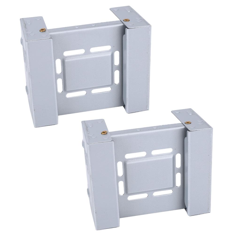 

2 Pcs Outdoor Portable Spirit Stove Folding Travel Stove Barbecue StoveSilver серебряный