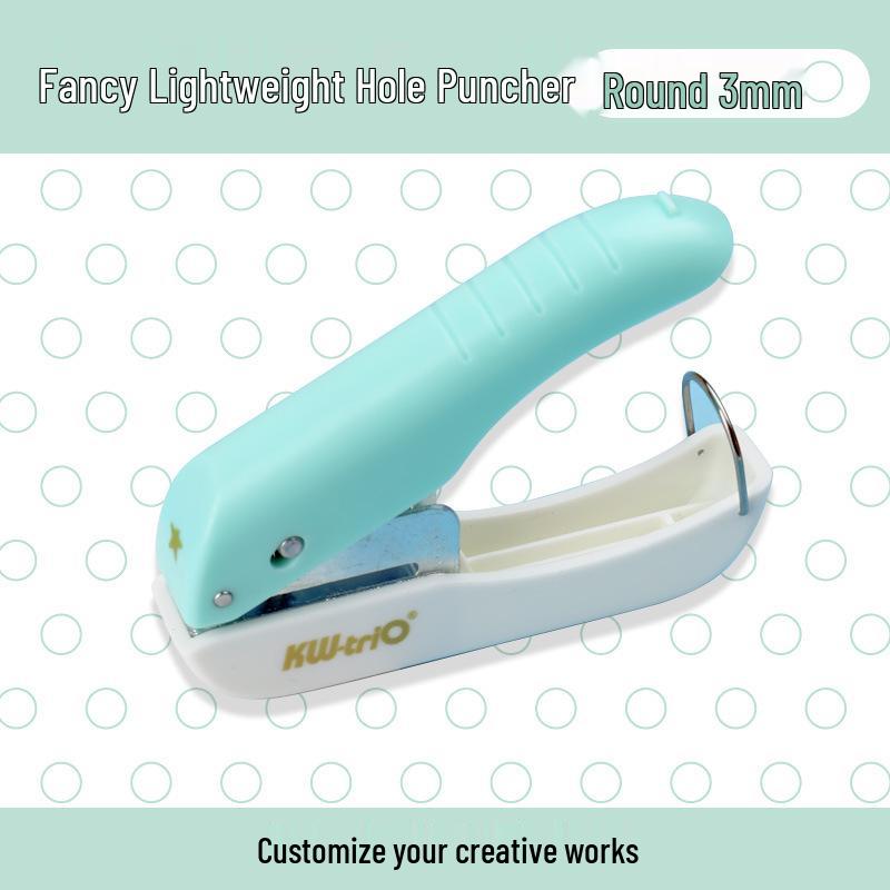 

Kede You 4MM Single Hole Puncher - Embossing & Pattern Tool for Kindergarten & Planning