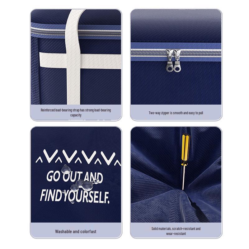 Extra-Large Waterproof & Moisture-Proof Seasonal Clothing & Quilt Storage Bags