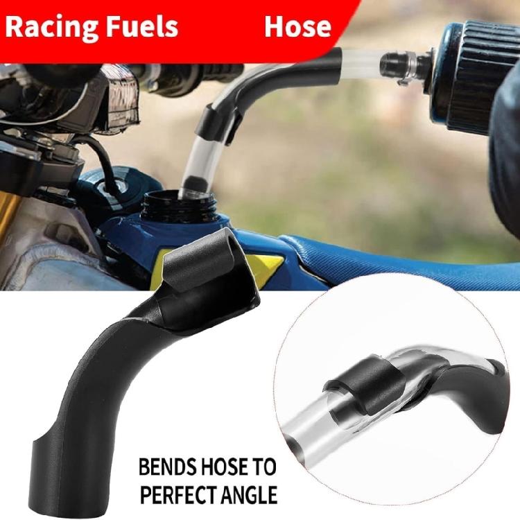 Racing Fuel Jugs Hose with Hose Bender & 3044 Ball Valves Shut Oil Tube Fuel Tank Hose with Upgraded Filter Design