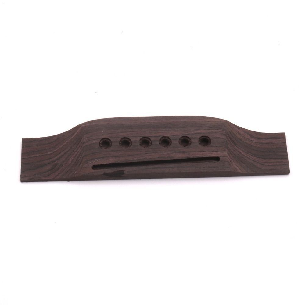 Accessories Rosewood Bridge for Acoustic Guitar Rosewood Guitar Parts Saddle  Basses Part