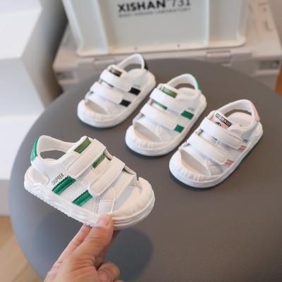 Summer Baby Kids Sandals 2024 Children Trend Fashion Toddler Baby Boys Girls  Anti-slippery Soft-soled Walking Shoes Footwear