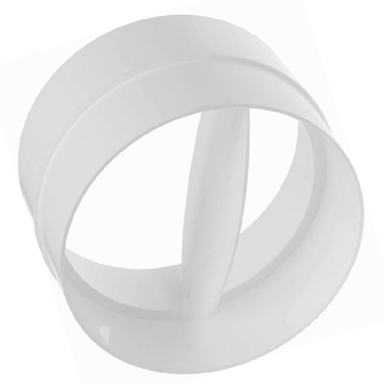 

Ventilation Check Valves Draugh Back Shutter 4inch PVC Check Valves Draft Blocker Practical Bathroom Check Valves 1