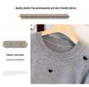 Plus Size Women's Loose Round Neck Pullover Sweater, Bust 150/160 (Size 200/300 Jin)