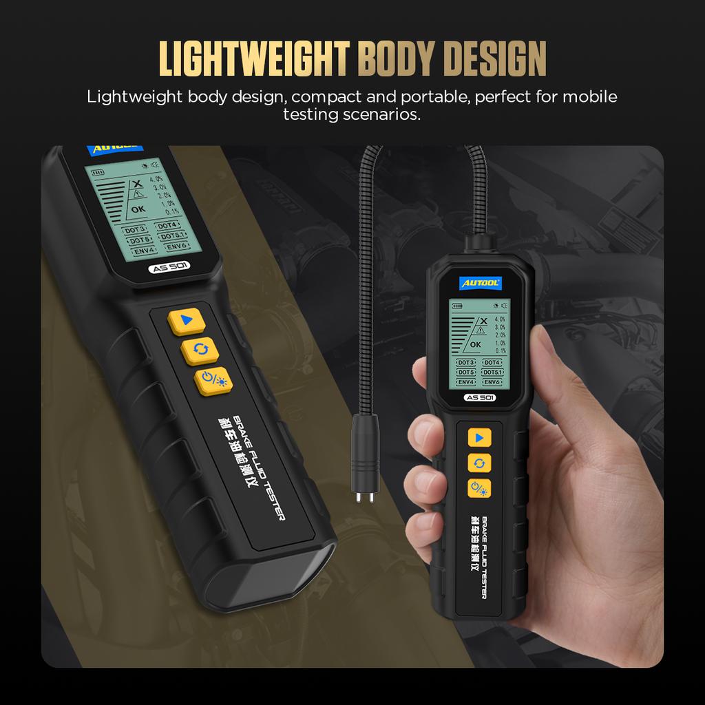 top sale Applicable to DOT 3/45//5.1, ENV4/ENV6 Automotive Car Hydraulic Brake Fluid Oil Detection Tester Tool
