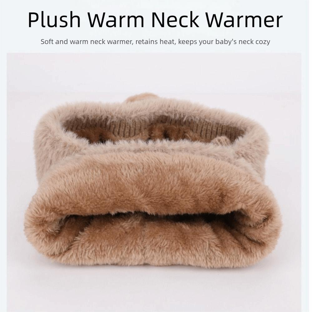 Winddichte Kinder-Sturmhaube Dicke Warme Warme Strickmütze Kinder Bärenmütze Kinder Outdoor