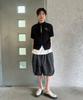 Paradigm Film [Ep.02] Gothic Balloon Fit Bermuda Pants (Charcoal)