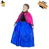 Little Girl Princess Dress, Halloween Kids Party Dress Up Cosplay Ball Girl Blue Dress with Cape