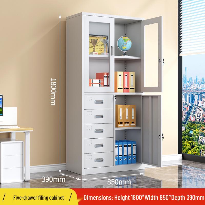 Metal Office Filing and Storage Cabinet with Lock