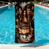 The Vampire Diaries Print Beach Towel Design, Soft, Lightweight. for Home Bathroom, Spa, Pool, Yoga, Surfing, Camping, Gift for Family, Friend