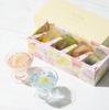 La Maison Shirogane Fruit Jelly Perfect As a Summer or Summer Two-Layer (4 Pieces) - Dessert, Gift, Greeting.