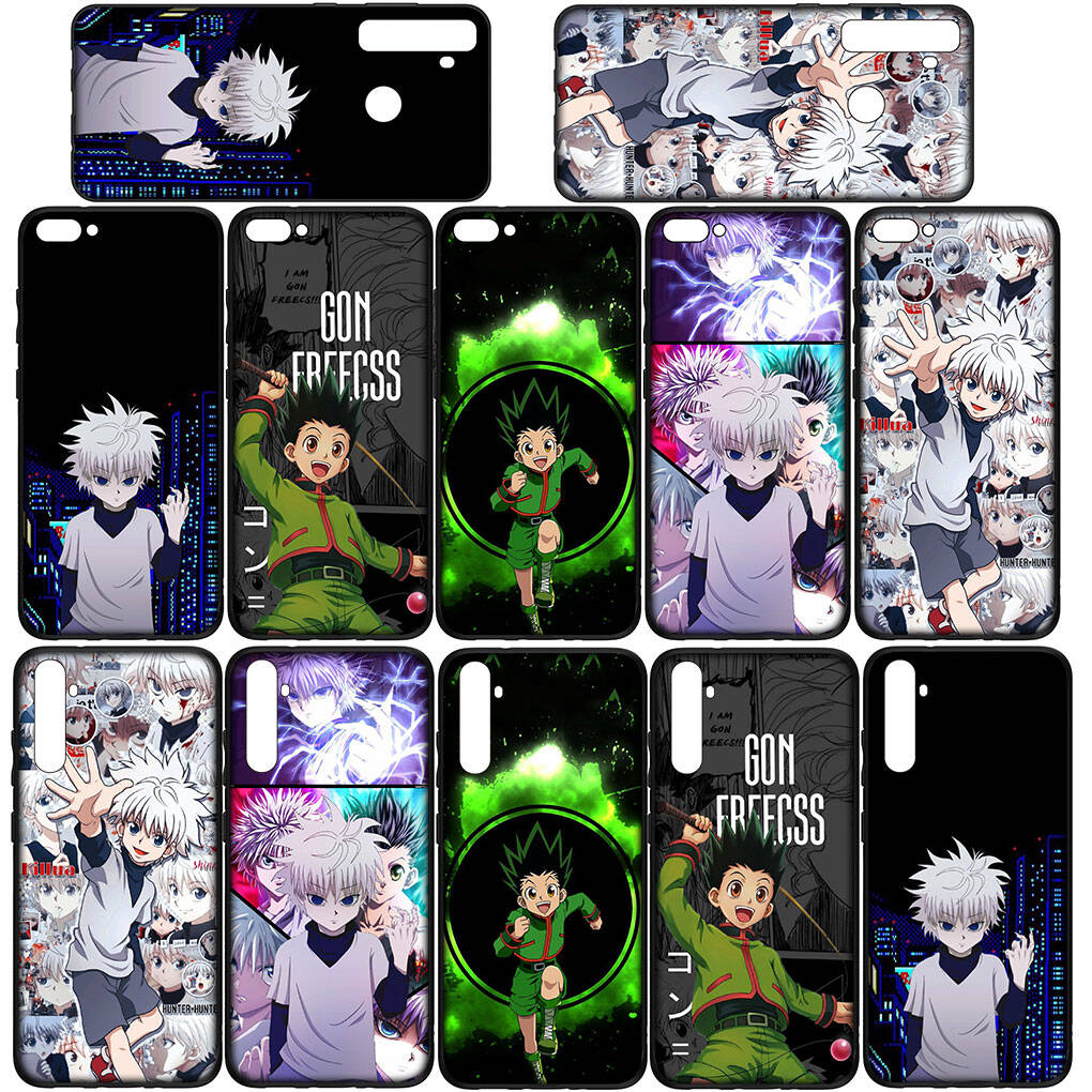 Phone Case for iPhone 17 16 15 Plus Huawei P30 P20 Lite Redmi Note 14 12 11 13 Pro Max OPPO A60 A80 A40 A18 Killua Hunter X Hunter Gon Freecss Cartoon