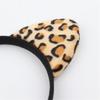 Tiara Orelhas de Gatinho Adereços para Fotos Aro de Cabelo Peludo Faixa de Cabeça Peça de Cabeça para Festa Faixas de Cabeça Divertidas para Festival de Música