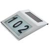 Solar LED Stainless Steel House Number Light - Wall-mounted Yard Indicator