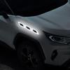 Reflective Carbon Fiber Anti-Collision Car Stickers for Handles, Door Bowl, and Mirrors