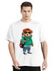 A Cool Bear With A Guitar And Sunglasses Funny Tshirt Unisex Fashion Short Sleeve Casual Clothes Oversized Tshirt Hip Hop Tees