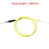 980mm 1080mm Universal Motorbike Gas Straight Link Throttle Wire Fit XR50 CRF50 CRF70 125cc Off Road Pit Bike Suzuki
