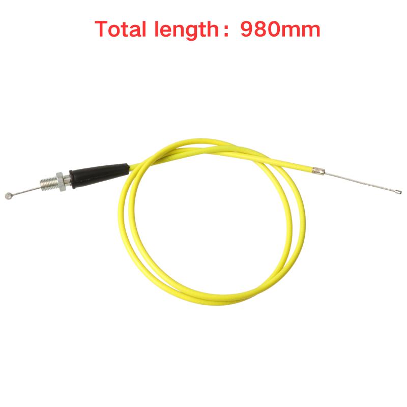 980mm 1080mm Universal Motorbike Gas Straight Link Throttle Wire Fit XR50 CRF50 CRF70 125cc Off Road Pit Bike Suzuki