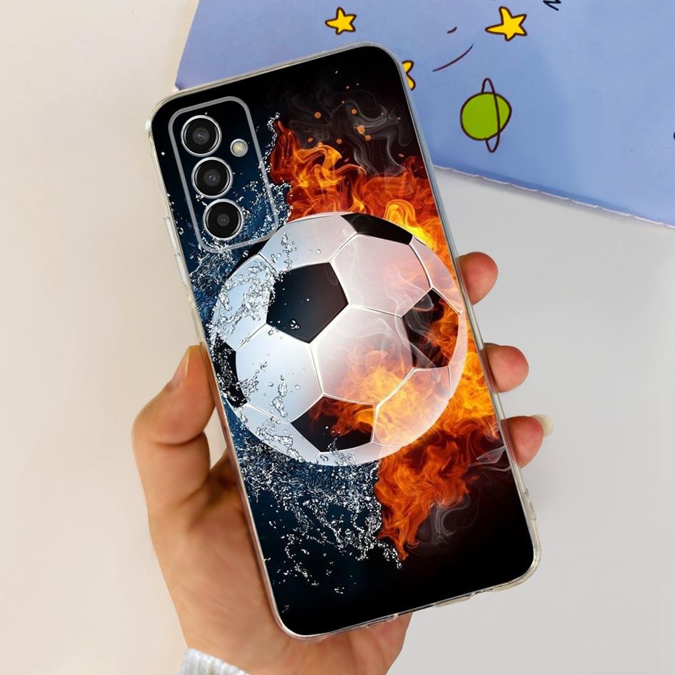 For Samsung Galaxy M13 Case M 13 2022 Cover SM-M135F Lovely Astronaut Clear Soft Silicone Shockproof Bumper For Samsung F13 Capa